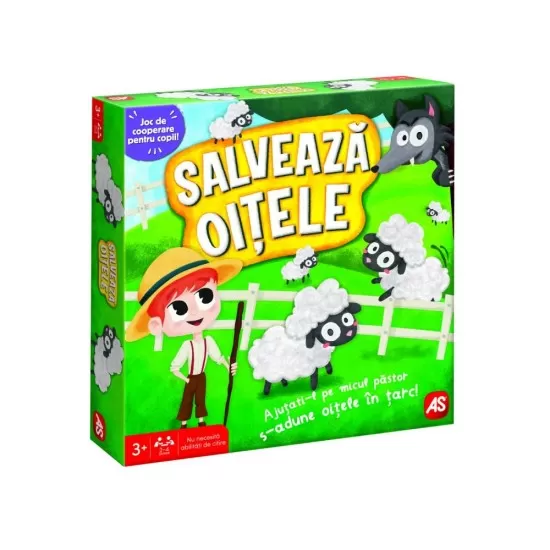 Joc de cooperare in limba romana - Salveaza oitele