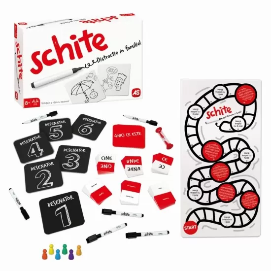Joc de societate - Schite distractie in familie Joc de societate - Schite distractie in familie