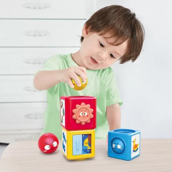 Jucarie educativa Hola Toys - Stocheaza si sorteaza