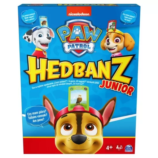 Joc original Hedbanz Junior Patrula Catelusilor Joc original Hedbanz Junior Patrula Catelusilor