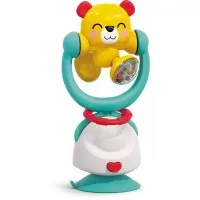 Jucarie bebe cu ventuza si zornaitoare ursulet Hola Toys