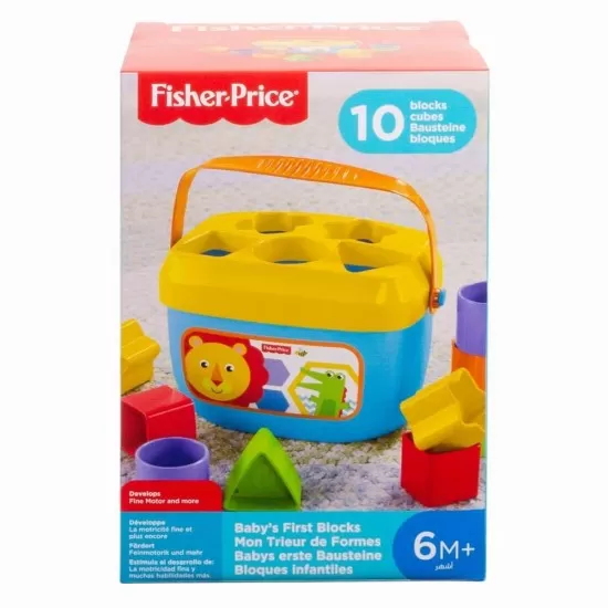 Jucarie bebelusi primele cuburi Fisher Price Jucarie bebelusi primele cuburi Fisher Price