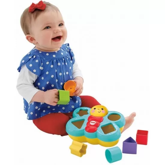 Jucarie cu activitati Fluturas cu forme Fisher Price Jucarie cu activitati Fluturas cu forme Fisher Price
