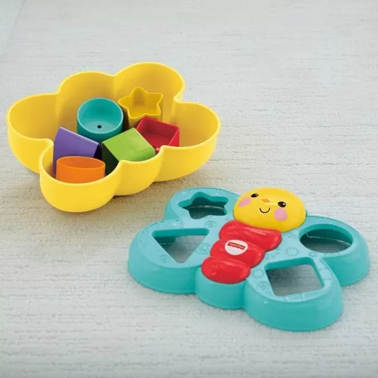 Jucarie cu activitati Fluturas cu forme Fisher Price Jucarie cu activitati Fluturas cu forme Fisher Price