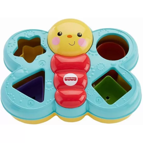 Jucarie cu activitati Fluturas cu forme Fisher Price Jucarie cu activitati Fluturas cu forme Fisher Price
