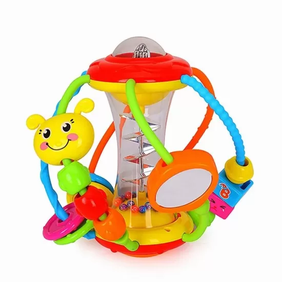 Jucarie motrica minge cu activitati Hola Toys