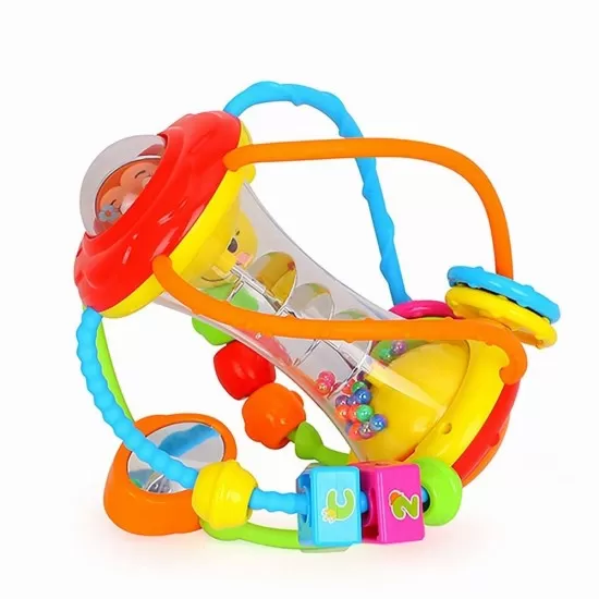 Jucarie motrica minge cu activitati Hola Toys