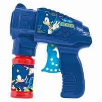 Jucarie pistol pentru baloane de sapun cu 50 ml solutie Sonic