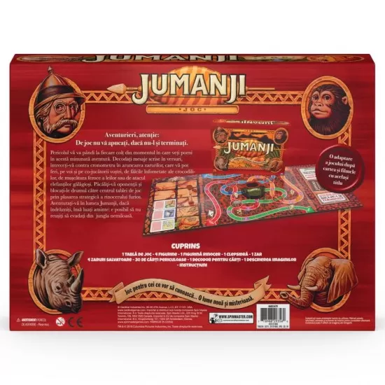 Joc Jumanji in limba romana Joc Jumanji in limba romana