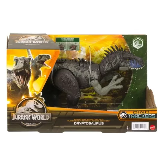 Dinozaur cu sunete Jurassic World Dino Trackers Wild Roar Dryptosaurus Dinozaur cu sunete Jurassic World Dino Trackers Wild Roar Dryptosaurus
