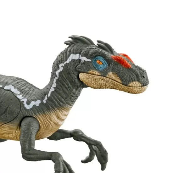 Dinozaur cu sunete si lumini Jurassic World Epic Attack Velociraptor Dinozaur cu sunete si lumini Jurassic World Epic Attack Velociraptor