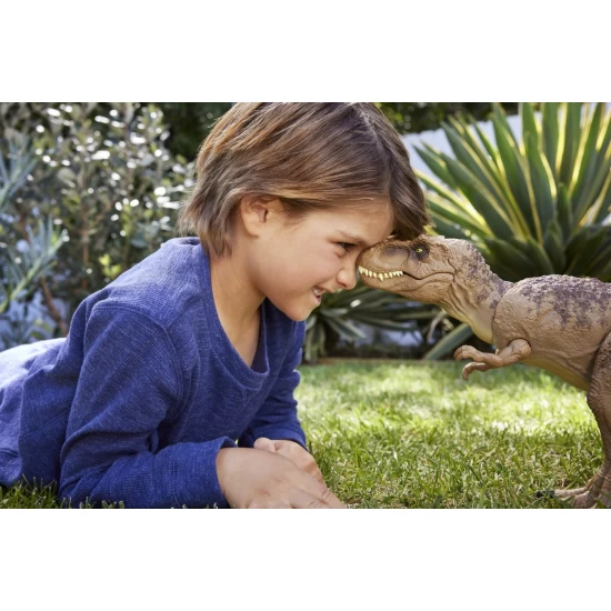 Dinozaur Tyrannosaurus Rex Jurassic World Epic Evolution cu functii miscare cap si coada Dinozaur Tyrannosaurus Rex Jurassic World Epic Evolution cu functii miscare cap si coada