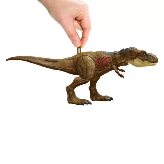 Figurina Jurassic World Extreme Damage Dinozaur Tyrannosaurus Rex Figurina Jurassic World Extreme Damage Dinozaur Tyrannosaurus Rex