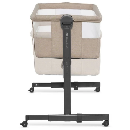 Patut Co-Sleeper Kinderkraft Bedside Cot Neste Up 2 Beige Patut Co-Sleeper Kinderkraft Bedside Cot Neste Up 2 Beige