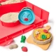 Set creativ Kinetic Sand - Atelier pizza cu nisip kinetic 453 g