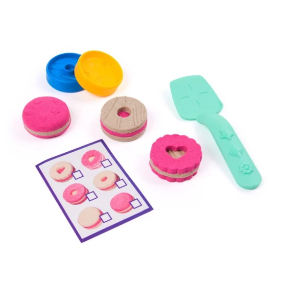 Set de joaca nisip kinetic - Cutia cu fursecuri