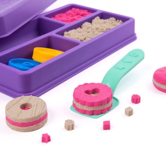Set de joaca nisip kinetic - Cutia cu fursecuri