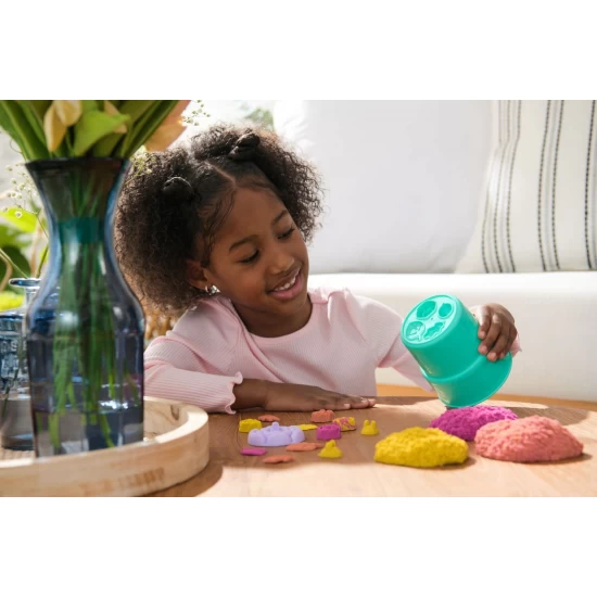 Set de joaca nisip kinetic floare Squish Blossom