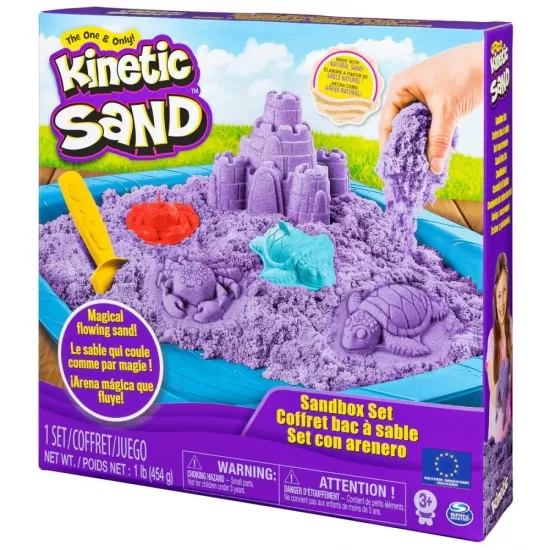 Set nisip kinetic complet mov Kinetic Sand Set nisip kinetic complet mov Kinetic Sand