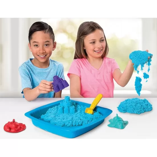 Set cutie cu nisip Kinetic Sand Set cutie cu nisip Kinetic Sand