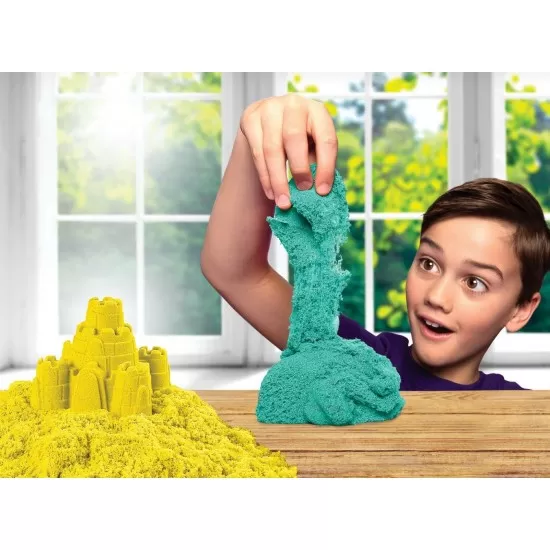 Set de joaca marin cu nisip kinetic si forme Set de joaca marin cu nisip kinetic si forme