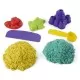 Set de joaca marin cu nisip kinetic si forme Set de joaca marin cu nisip kinetic si forme