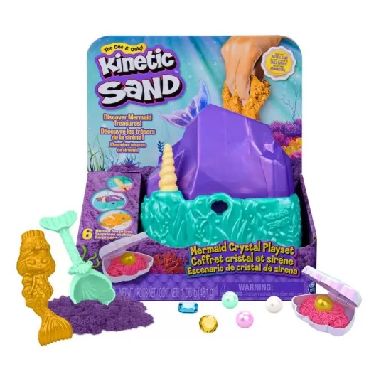 Set nisip kinetic Mermaid Crystal Set nisip kinetic Mermaid Crystal
