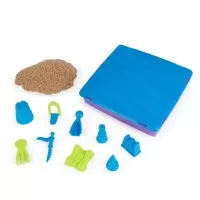Set Kinetic Sand - Regatul nisipului de plaja 