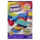 Set Kinetic Sand curcubeu cu accesorii