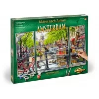 Set 3 tablouri pictura pe numere Schipper Amsterdam