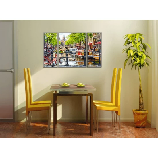 Set 3 tablouri pictura pe numere Schipper Amsterdam