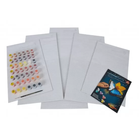 Kit 5 tablouri pictura pe numere Schipper - Apus in Caraibe