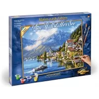 Set 3 tablouri pictura pe numere Schipper - Castelul Neuschwanstein