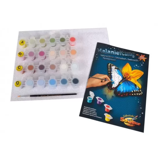 Kit pictura pe numere Schipper - Casuta la malul marii Kit pictura pe numere Schipper - Casuta la malul marii