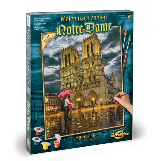 Kit pictura pe numere Schipper - Catedrala Notre Dames