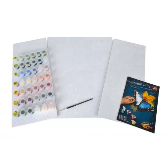 Kit 3 tablouri pictura pe numere Schipper Flamingo Kit 3 tablouri pictura pe numere Schipper Flamingo
