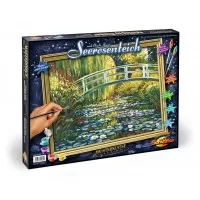 Kit pictura pe numere Schipper - Helesteu plin cu nuferi