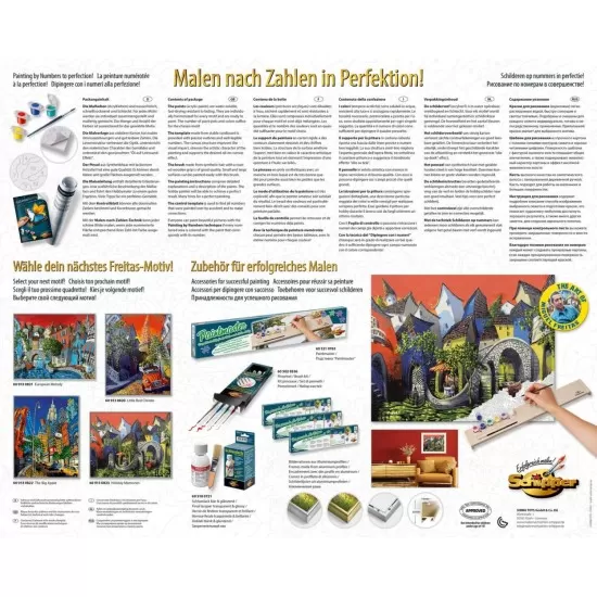Kit pictura pe numere Schipper - Holiday Memories Kit pictura pe numere Schipper - Holiday Memories
