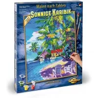 Kit pictura pe numere Schipper- Insoritul Caraibe
