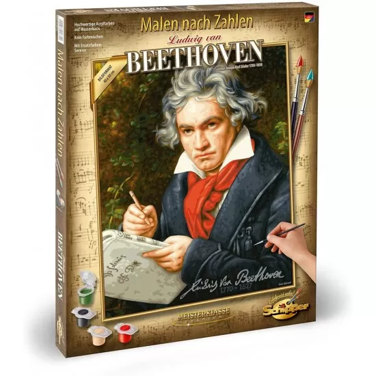 Kit pictura pe numere Schipper - Ludwig van Beethoven Kit pictura pe numere Schipper - Ludwig van Beethoven