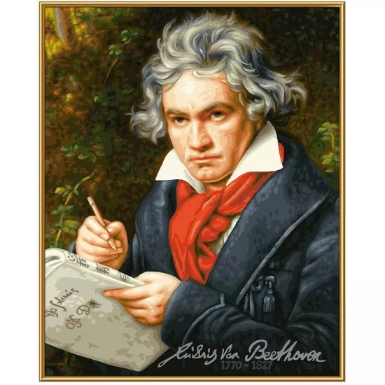 Kit pictura pe numere Schipper - Ludwig van Beethoven Kit pictura pe numere Schipper - Ludwig van Beethoven