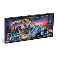 Kit pictura pe numere Schipper - Manhattan noaptea