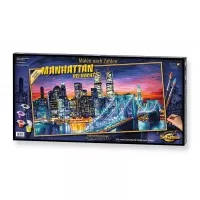Kit pictura pe numere Schipper - Manhattan noaptea
