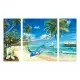 Kit 3 tablouri pictura pe numere Schipper - Pe plaja Kit 3 tablouri pictura pe numere Schipper - Pe plaja