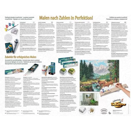 Kit pictura pe numere Schipper - Peisaj montan Kit pictura pe numere Schipper - Peisaj montan