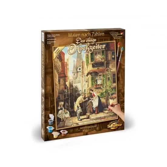 Kit pictura pe numere Schipper - Perpetual Courter de Carl Spitzweg Kit pictura pe numere Schipper - Perpetual Courter de Carl Spitzweg
