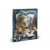 Kit pictura pe numere Schipper - Priveliste montana