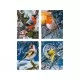 Kit pictura pe numere Schipper - Quatro iarna pasari zgribulite Kit pictura pe numere Schipper - Quatro iarna pasari zgribulite