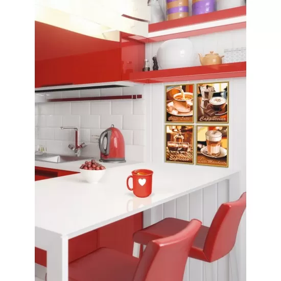 Kit pictura pe numere Schipper Quatro - Pauza de cafea Kit pictura pe numere Schipper Quatro - Pauza de cafea