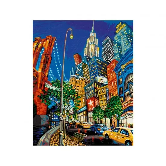 Kit pictura pe numere Schipper - The Big Apple Kit pictura pe numere Schipper - The Big Apple